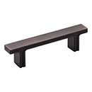 Jeffrey Alexander [867-3DBAC] Die Cast Zinc Cabinet Pull Handle - Anwick Series - Standard Size - Brushed Oil Rubbed Bronze Finish - 3&quot; C/C - 4 5/16&quot; L