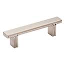 Jeffrey Alexander [867-3SN] Die Cast Zinc Cabinet Pull Handle - Anwick Series - Standard Size - Satin Nickel Finish - 3" C/C - 4 5/16" L