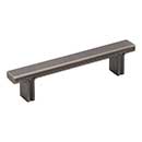 Jeffrey Alexander [867-96BNBDL] Die Cast Zinc Cabinet Pull Handle - Anwick Series - Standard Size - Brushed Pewter Finish - 96mm C/C - 5 1/8&quot; L