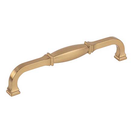 Jeffrey Alexander [278-160SBZ] Die Cast Zinc Cabinet Pull Handle - Oversized - Audrey Series - Satin Bronze Finish - 160mm C/C - 6 13/16&quot; L
