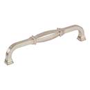 Jeffrey Alexander [278-160SN] Die Cast Zinc Cabinet Pull Handle - Oversized - Audrey Series - Satin Nickel Finish - 160mm C/C - 6 13/16&quot; L