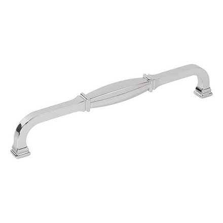 Jeffrey Alexander [278-192PC] Die Cast Zinc Cabinet Pull Handle - Oversized - Audrey Series - Polished Chrome Finish - 192mm C/C - 8 1/16&quot; L