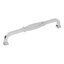 Jeffrey Alexander [278-192PC] Die Cast Zinc Cabinet Pull Handle - Oversized - Audrey Series - Polished Chrome Finish - 192mm C/C - 8 1/16&quot; L