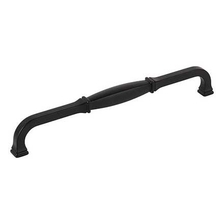 Jeffrey Alexander [278-224MB] Die Cast Zinc Cabinet Pull Handle - Oversized - Audrey Series - Matte Black Finish - 224mm C/C - 9 3/8" L