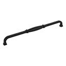 Jeffrey Alexander [278-305MB] Die Cast Zinc Cabinet Pull Handle - Oversized - Audrey Series - Matte Black Finish - 305mm C/C - 12 9/16&quot; L