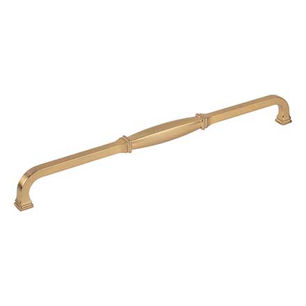 Jeffrey Alexander [278-305SBZ] Die Cast Zinc Cabinet Pull Handle - Oversized - Audrey Series - Satin Bronze Finish - 305mm C/C - 12 9/16&quot; L