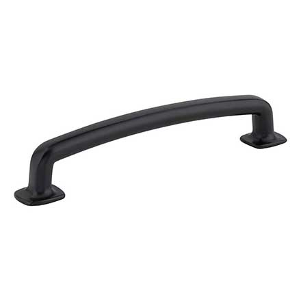 Jeffrey Alexander [MO6373-128MB] Die Cast Zinc Cabinet Pull Handle - Belcastel 1 Series - Oversized - Matte Black Finish - 128mm C/C - 5 7/8&quot; L