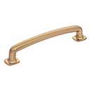 Jeffrey Alexander [MO6373-128SBZ] Die Cast Zinc Cabinet Pull Handle - Belcastel 1 Series - Oversized - Satin Bronze Finish - 128mm C/C - 5 7/8&quot; L