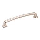 Jeffrey Alexander [MO6373-160SN] Die Cast Zinc Cabinet Pull Handle - Belcastel 1 Series - Oversized - Satin Nickel Finish - 160mm C/C - 7 1/8&quot; L