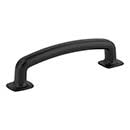 Jeffrey Alexander [MO6373MB] Die Cast Zinc Cabinet Pull Handle - Belcastel 1 Series - Standard Size - Matte Black Finish - 96mm C/C - 4 5/8&quot; L