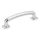 Jeffrey Alexander [MO6373PC] Die Cast Zinc Cabinet Pull Handle - Belcastel 1 Series - Standard Size - Polished Chrome Finish - 96mm C/C - 4 5/8" L