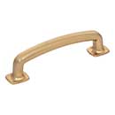 Jeffrey Alexander [MO6373SBZ] Die Cast Zinc Cabinet Pull Handle - Belcastel 1 Series - Standard Size - Satin Bronze Finish - 96mm C/C - 4 5/8&quot; L