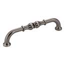 Jeffrey Alexander [818-128BNBDL] Die Cast Zinc Cabinet Pull Handle - Bella Series - Oversized - Brushed Pewter Finish - 128mm C/C - 5 11/16&quot; L