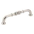 Jeffrey Alexander [818-128NI] Die Cast Zinc Cabinet Pull Handle - Bella Series - Oversized - Polished Nickel Finish - 128mm C/C - 5 11/16&quot; L