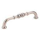 Jeffrey Alexander [818-128SN] Die Cast Zinc Cabinet Pull Handle - Bella Series - Oversized - Satin Nickel Finish - 128mm C/C - 5 11/16&quot; L