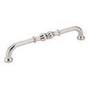 Jeffrey Alexander [818-160NI] Die Cast Zinc Cabinet Pull Handle - Bella Series - Oversized - Polished Nickel Finish - 160mm C/C - 6 15/16&quot; L