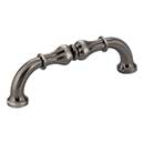 Jeffrey Alexander [818-96BNBDL] Die Cast Zinc Cabinet Pull Handle - Bella Series - Standard Size - Brushed Pewter Finish - 96mm C/C - 4 3/8&quot; L