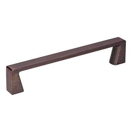 Jeffrey Alexander [177-128DBAC] Die Cast Zinc Cabinet Pull Handle - Oversized - Boswell Series - Brushed Oil Rubbed Bronze Finish - 128mm C/C - 5 9/16" L