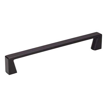 Jeffrey Alexander [177-160MB] Die Cast Zinc Cabinet Pull Handle - Oversized - Boswell Series - Matte Black Finish - 160mm C/C - 6 13/16&quot; L