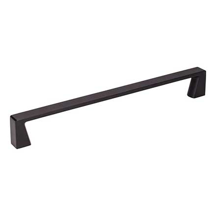 Jeffrey Alexander [177-192MB] Die Cast Zinc Cabinet Pull Handle - Oversized - Boswell Series - Matte Black Finish - 192mm C/C - 8 1/16" L