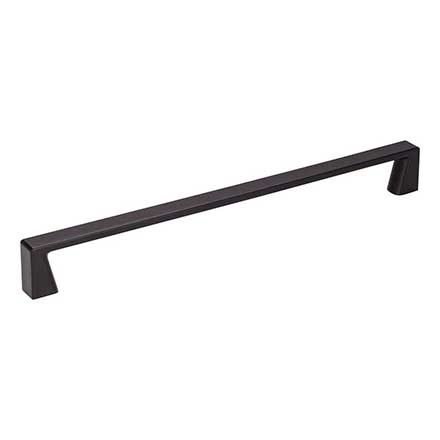 Jeffrey Alexander [177-224MB] Die Cast Zinc Cabinet Pull Handle - Oversized - Boswell Series - Matte Black Finish - 224mm C/C - 9 5/16&quot; L