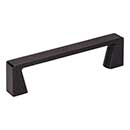 Jeffrey Alexander [177-96MB] Die Cast Zinc Cabinet Pull Handle - Standard Sized - Boswell Series - Matte Black Finish - 96mm C/C - 4 1/4&quot; L