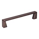 Jeffrey Alexander [177-128DBAC] Die Cast Zinc Cabinet Pull Handle - Oversized - Boswell Series - Brushed Oil Rubbed Bronze Finish - 128mm C/C - 5 9/16&quot; L