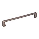 Jeffrey Alexander [177-192BNBDL] Die Cast Zinc Cabinet Pull Handle - Oversized - Boswell Series - Brushed Pewter Finish