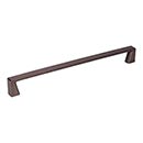 Jeffrey Alexander [177-224DBAC] Die Cast Zinc Cabinet Pull Handle - Oversized - Boswell Series - Brushed Oil Rubbed Bronze Finish - 224mm C/C - 9 5/16&quot; L