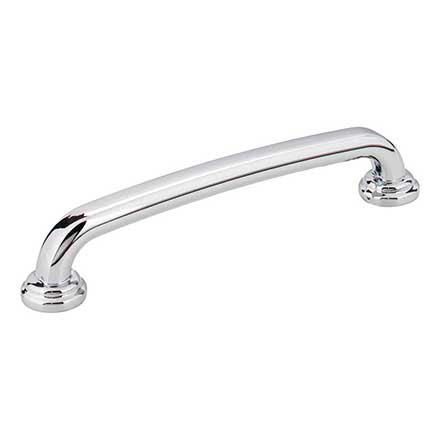 Jeffrey Alexander [527-128PC] Die Cast Zinc Cabinet Pull Handle - Bremen 1 Series - Oversized - Polished Chrome Finish - 128mm C/C - 5 7/8&quot; L