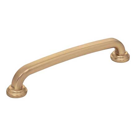 Jeffrey Alexander [527-128SBZ] Die Cast Zinc Cabinet Pull Handle - Bremen 1 Series - Oversized - Satin Bronze Finish - 128mm C/C - 5 7/8&quot; L