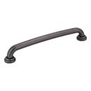 Jeffrey Alexander [527-160DACM] Die Cast Zinc Cabinet Pull Handle - Bremen 1 Series - Oversized - Gun Metal Finish - 160mm C/C - 7 1/8&quot; L