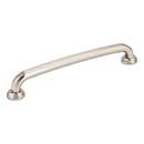 Jeffrey Alexander [527-160SN] Die Cast Zinc Cabinet Pull Handle - Bremen 1 Series - Oversized - Satin Nickel Finish - 160mm C/C - 7 1/8&quot; L
