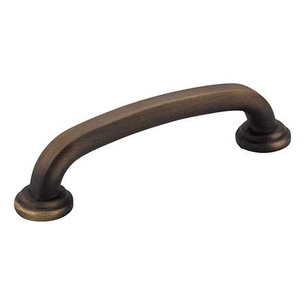 Jeffrey Alexander [527ABSB] Die Cast Zinc Cabinet Pull Handle - Bremen 1 Series - Standard Size - Antique Brushed Satin Brass Finish - 96mm C/C - 4 5/8&quot; L