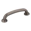 Jeffrey Alexander [527BNBDL] Die Cast Zinc Cabinet Pull Handle - Bremen 1 Series - Standard Size - Brushed Pewter Finish - 96mm C/C - 4 5/8&quot; L