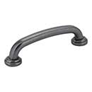Jeffrey Alexander [527DACM] Die Cast Zinc Cabinet Pull Handle - Bremen 1 Series - Standard Size - Gun Metal Finish - 96mm C/C - 4 5/8&quot; L
