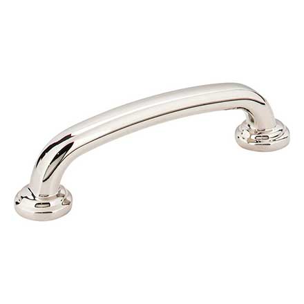 Jeffrey Alexander [527NI] Die Cast Zinc Cabinet Pull Handle - Bremen 1 Series - Standard Size - Polished Nickel Finish - 96mm C/C - 4 5/8&quot; L