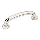 Jeffrey Alexander [527NI] Die Cast Zinc Cabinet Pull Handle - Bremen 1 Series - Standard Size - Polished Nickel Finish - 96mm C/C - 4 5/8&quot; L