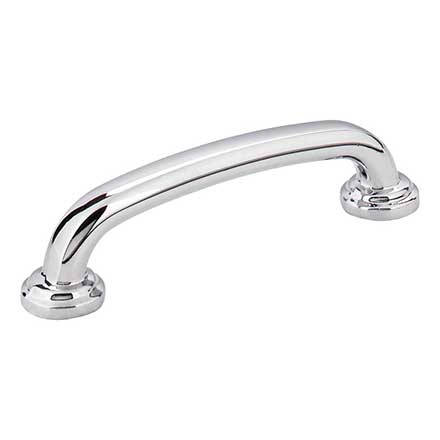 Jeffrey Alexander [527PC] Die Cast Zinc Cabinet Pull Handle - Bremen 1 Series - Standard Size - Polished Chrome Finish - 96mm C/C - 4 5/8&quot; L