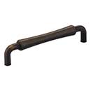 Jeffrey Alexander [537-128ABSB] Die Cast Zinc Cabinet Pull Handle - Bremen 2 Series - Oversized - Antique Brushed Satin Brass Finish - 128mm C/C - 5 7/16&quot; L
