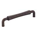 Jeffrey Alexander [537-128DMAC] Die Cast Zinc Cabinet Pull Handle - Bremen 2 Series - Oversized - Distressed Oil Rubbed Bronze Finish - 128mm C/C - 5 7/16&quot; L