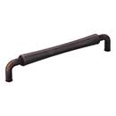 Jeffrey Alexander [537-160DBAC] Die Cast Zinc Cabinet Pull Handle - Bremen 2 Series - Oversized - Brushed Oil Rubbed Bronze Finish - 160mm C/C - 6 11/16&quot; L