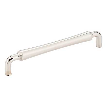 Jeffrey Alexander [537-160NI] Die Cast Zinc Cabinet Pull Handle - Bremen 2 Series - Oversized - Polished Nickel Finish - 160mm C/C - 6 11/16" L