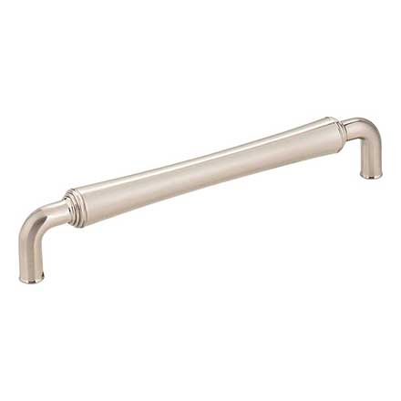 Jeffrey Alexander [537-160SN] Die Cast Zinc Cabinet Pull Handle - Bremen 2 Series - Oversized - Satin Nickel Finish - 160mm C/C - 6 11/16&quot; L