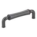 Jeffrey Alexander [537DACM] Die Cast Zinc Cabinet Pull Handle - Bremen 2 Series - Standard Size - Gun Metal Finish - 96mm C/C - 4 3/16&quot; L