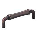 Jeffrey Alexander [537DBAC] Die Cast Zinc Cabinet Pull Handle - Bremen 2 Series - Standard Size - Brushed Oil Rubbed Bronze Finish - 96mm C/C - 4 3/16&quot; L