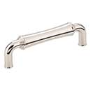 Jeffrey Alexander [537NI] Die Cast Zinc Cabinet Pull Handle - Bremen 2 Series - Standard Size - Polished Nickel Finish - 96mm C/C - 4 3/16&quot; L