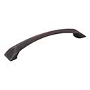 Jeffrey Alexander [595-128DBAC] Die Cast Zinc Cabinet Pull Handle - Cairo Series - Oversized - Brushed Oil Rubbed Bronze Finish - 128mm C/C - 6 1/16&quot; L