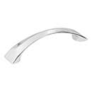 Jeffrey Alexander [595-96PC] Die Cast Zinc Cabinet Pull Handle - Cairo Series - Standard Size - Polished Chrome Finish - 96mm C/C - 4 13/16&quot; L