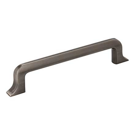 Jeffrey Alexander [839-128BNBDL] Die Cast Zinc Cabinet Pull Handle - Oversized - Callie Series - Brushed Pewter Finish - 128mm C/C - 6 1/4&quot; L